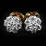 Diamond Earring in 22K Gold (ต่างหูเพชร)