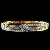 Diamond Bracelet in 22K Gold (สร้อยข้อมือเพชรชาย)