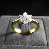 Diamond Ring in 22K Gold (แหวนเพชร)