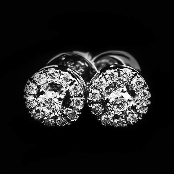 Diamond Earring in 22K Gold (ต่างหูเพชร)